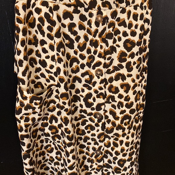 Leopard midi dress in good condition! - Picture 2 of 5